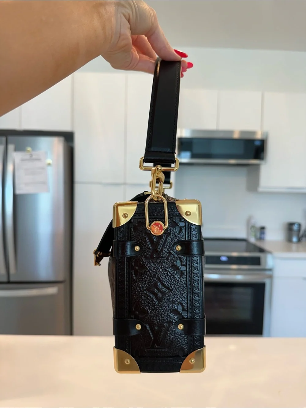 Louis Vuitton Side Trunk MM Acajou